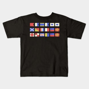 Navy BAMF Kids T-Shirt